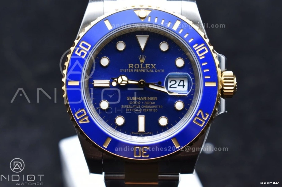 116613LB Blue Steel Edition 904L YG Dial Seasonal Ceramic 1132 Submariner Best 1:1 Blue VSF VS 0521